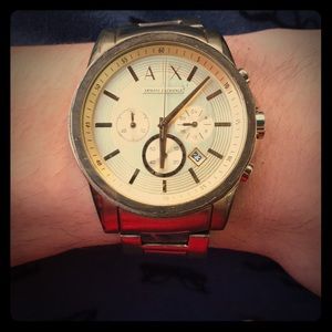 Armani Exhange Gold Watch